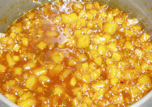 Fresh Pineapple Chutney Fresh Pineapple Chutney picture