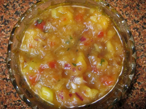 Fresh Pineapple Chutney Fresh Pineapple Chutney picture