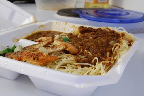 Fricasseed Chicken Breasts With Spaghetti Fricasseed Chicken Breasts With Spaghetti picture