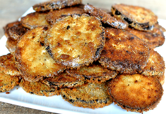Fried Eggplant Fried Eggplant picture