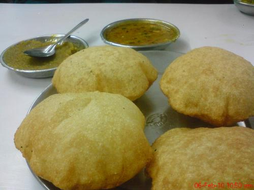 Fried Indian Whole Wheat Flour Bread Fried Indian Whole Wheat Flour Bread picture