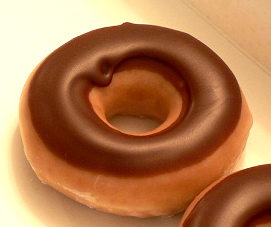 Frosted Chocolate Doughnuts Frosted Chocolate Doughnuts picture