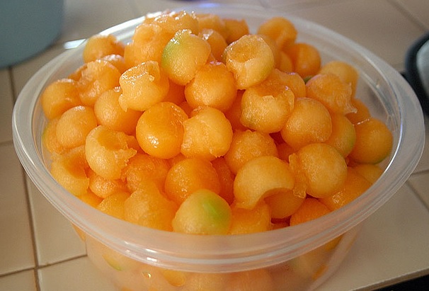 Frozen Cantaloupe Frozen Cantaloupe picture