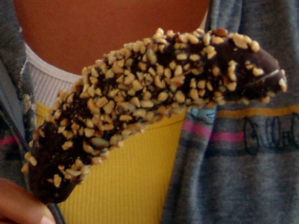 Microwave Frozen Bananas Microwave Frozen Bananas picture