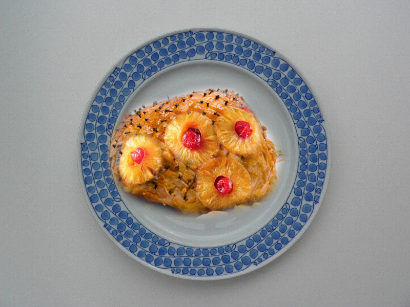 Fruit-Glazed Baked Ham Fruit-Glazed Baked Ham picture