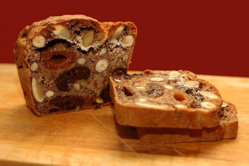 Fruit Cake Coffee Ice Cream Terrine Fruit Cake Coffee Ice Cream Terrine picture