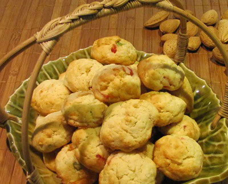 Christmas Fruit Cake Cookies Christmas Fruit Cake Cookies picture