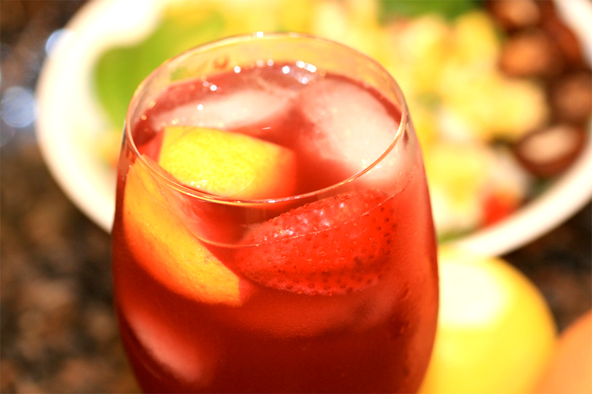 Fruit Punch With Brandy Fruit Punch With Brandy picture