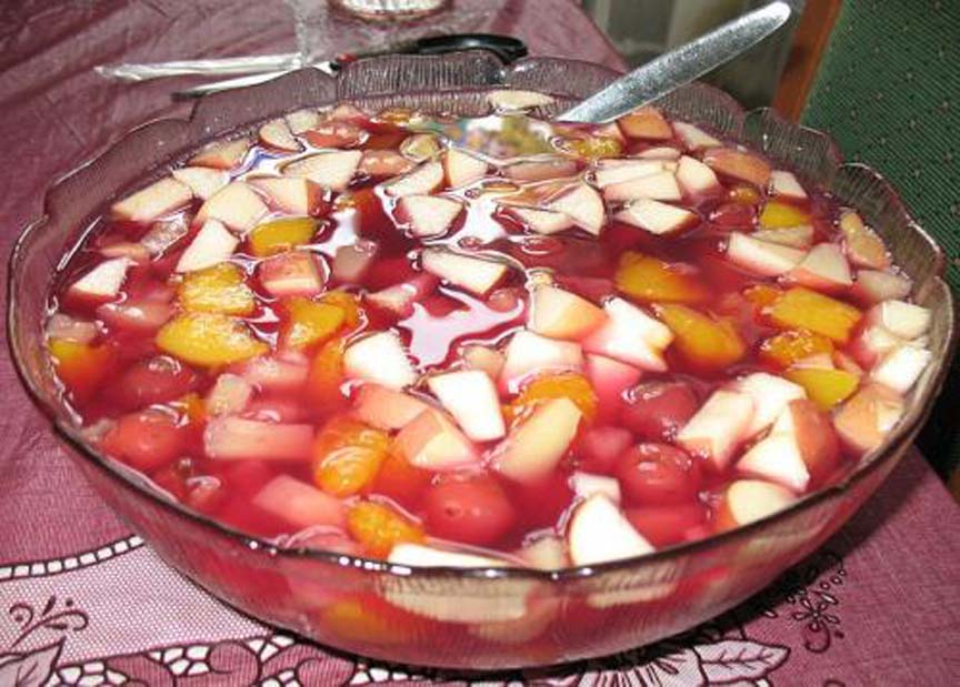 Mormon Jellied Fruit Salad Mormon Jellied Fruit Salad picture
