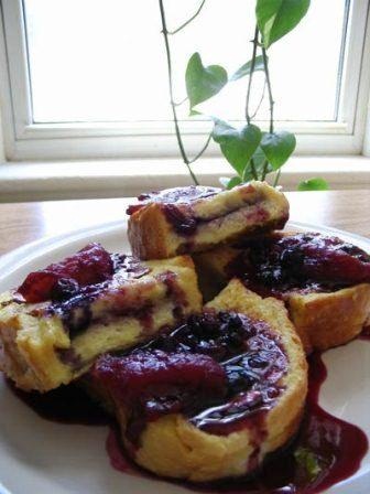 Fruited French Toasted Sandwiches Fruited French Toasted Sandwiches picture