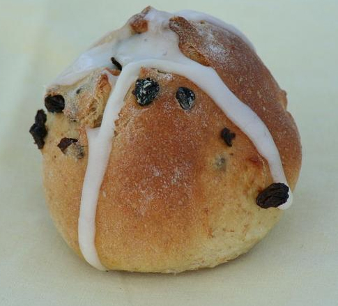 Fruited Hot Cross Buns Fruited Hot Cross Buns picture