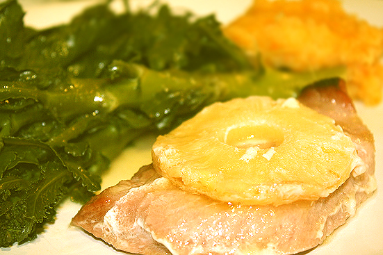 Baked Gammon With Pineapple Baked Gammon With Pineapple picture