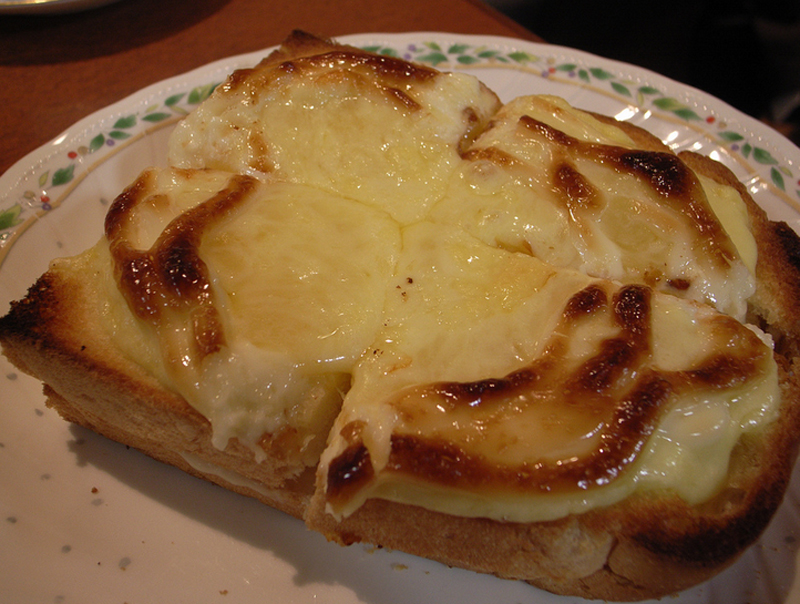 Thin Garlic Cheese Toast Thin Garlic Cheese Toast picture