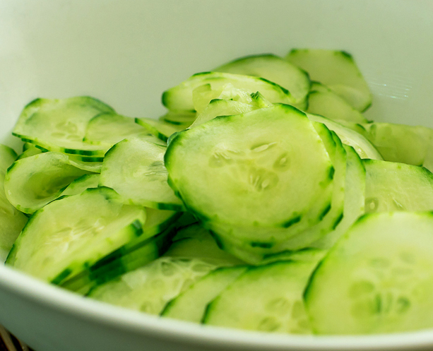 Gingered Cucumber Slices Gingered Cucumber Slices picture