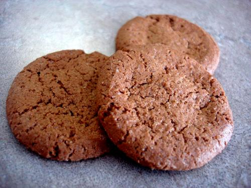 Baked Ginger Snaps Baked Ginger Snaps picture