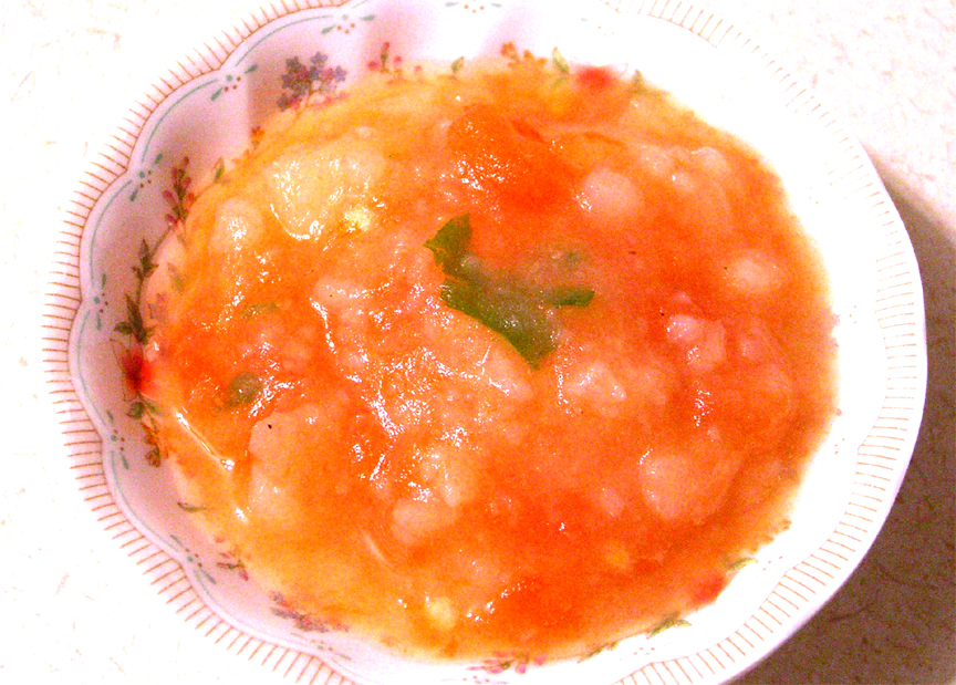 Potato gojju Potato gojju picture