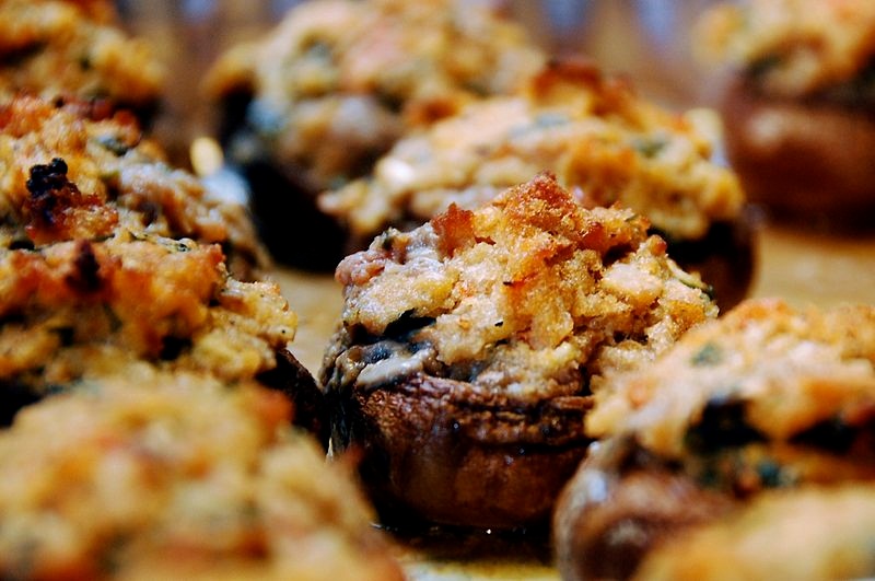 Gourmet Stuffed Mushrooms Gourmet Stuffed Mushrooms picture