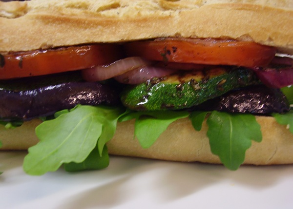 Grilled Vegetable Sandwich Grilled Vegetable Sandwich picture