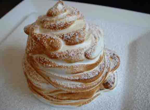Grapefruit Baked Alaska Grapefruit Baked Alaska picture