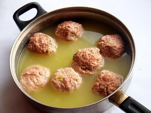 Greek Meatballs with Lemon Sauce Greek Meatballs with Lemon Sauce picture