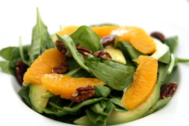 Green and Orange Salad Green and Orange Salad picture