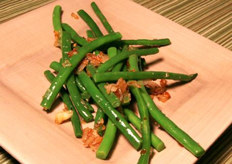 Green Beans Amandine Green Beans Amandine picture