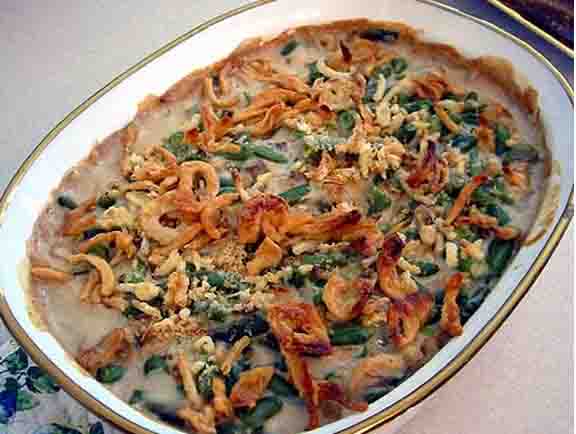 Green Beans With French-Fried Onion Green Beans With French-Fried Onion picture