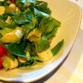 Green Salad with Avocado Green Salad with Avocado picture