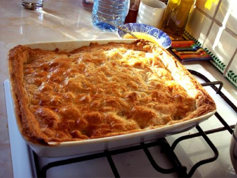 Green Tomato and Fresh Corn Pie Green Tomato and Fresh Corn Pie picture
