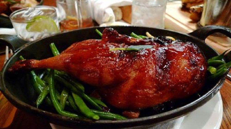 Grilled Duck with Pepper Jelly Glaze Grilled Duck with Pepper Jelly Glaze picture