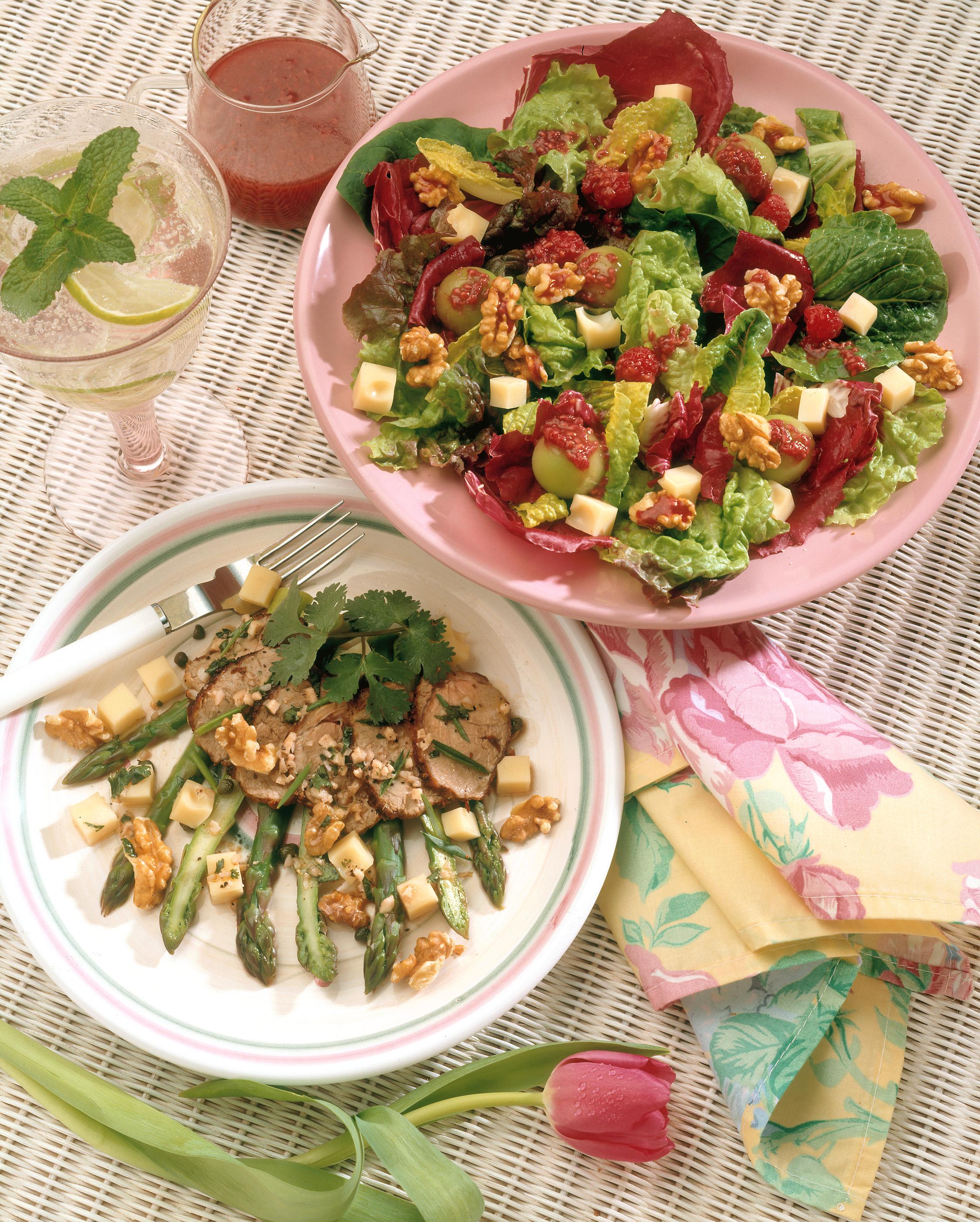 MELON SALAD WITH RASPBERRY-HONEY VINAIGRETTE MELON SALAD WITH RASPBERRY-HONEY VINAIGRETTE picture
