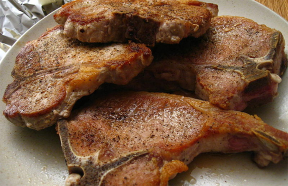 Grilled Or Fried Pork Chops Grilled Or Fried Pork Chops picture