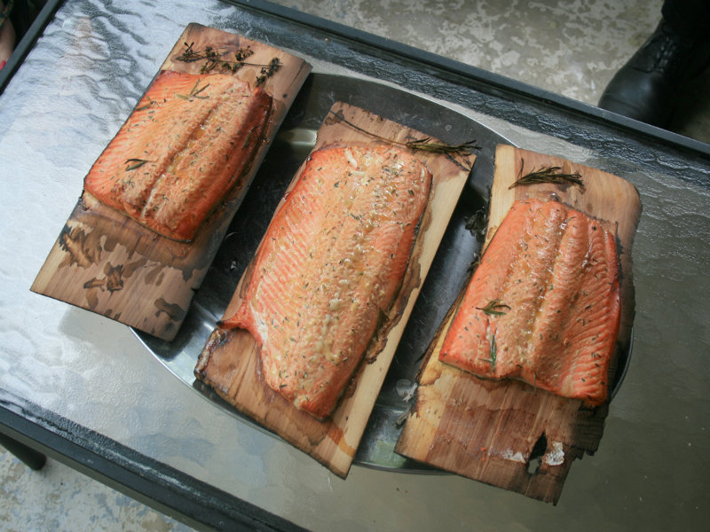 Grilled Salmon Grilled Salmon picture