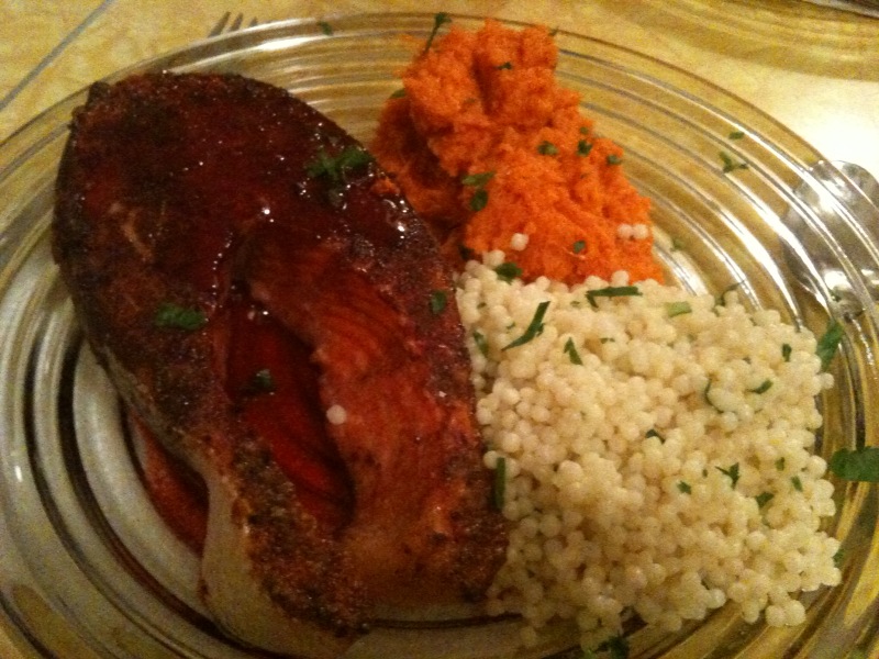 Thai Salmon Steaks Thai Salmon Steaks picture