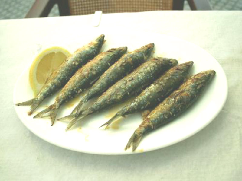 Grilled Sardines In Chilli Oil Grilled Sardines In Chilli Oil picture