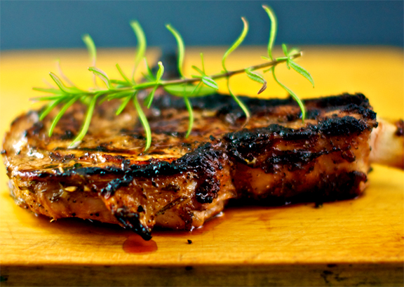 Plume De Veau Grilled Veal Chops With Tarragon Plume De Veau Grilled Veal Chops With Tarragon picture