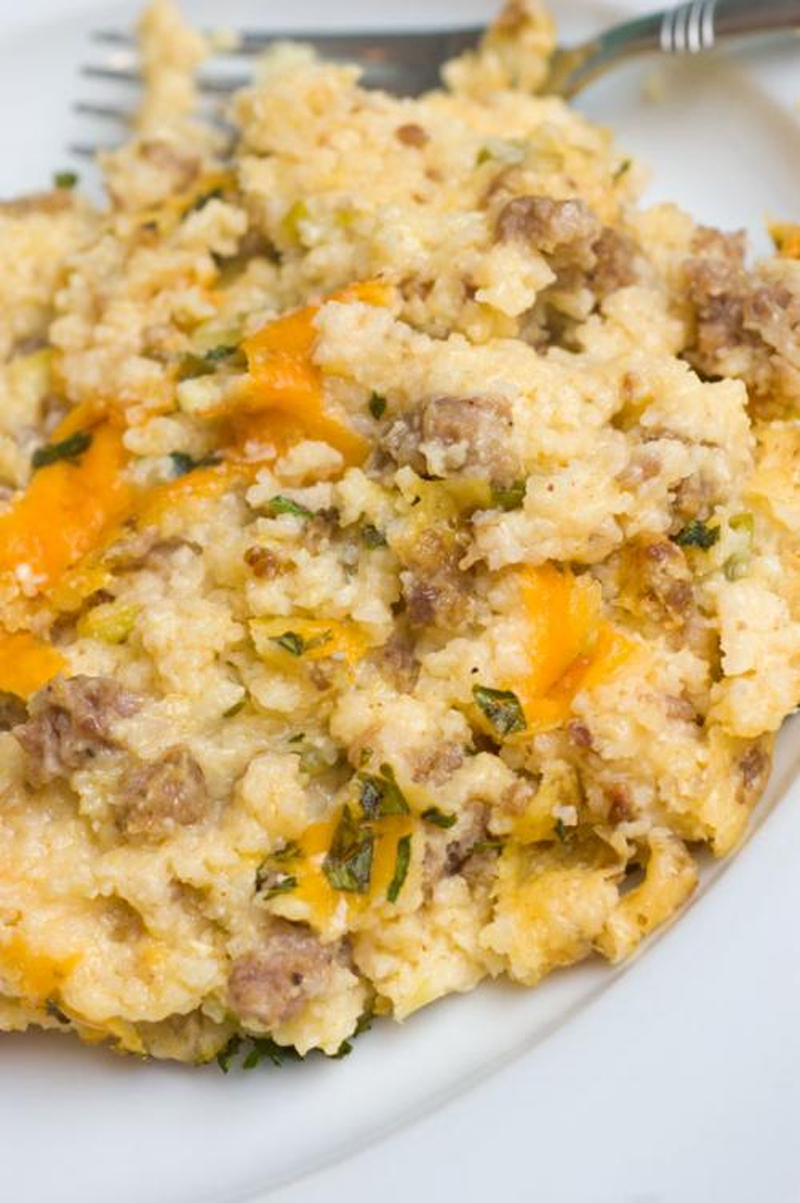 Country Grits And Sausage Casserole Country Grits And Sausage Casserole picture