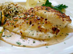 Pan Seared Halibut Cheeks Pan Seared Halibut Cheeks picture