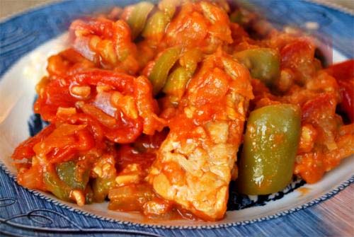 Halibut Creole Halibut Creole picture