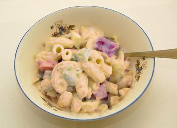 Ham And Macaroni Salad Ham And Macaroni Salad picture