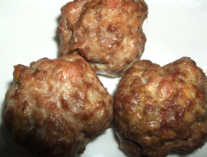 Ham And Pork Meatballs Ham And Pork Meatballs picture