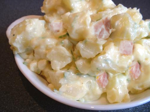 Ham And Potato Salad Ham And Potato Salad picture
