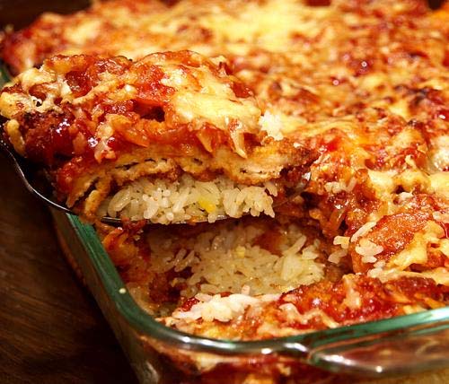 Ham And Rice Bake Ham And Rice Bake picture