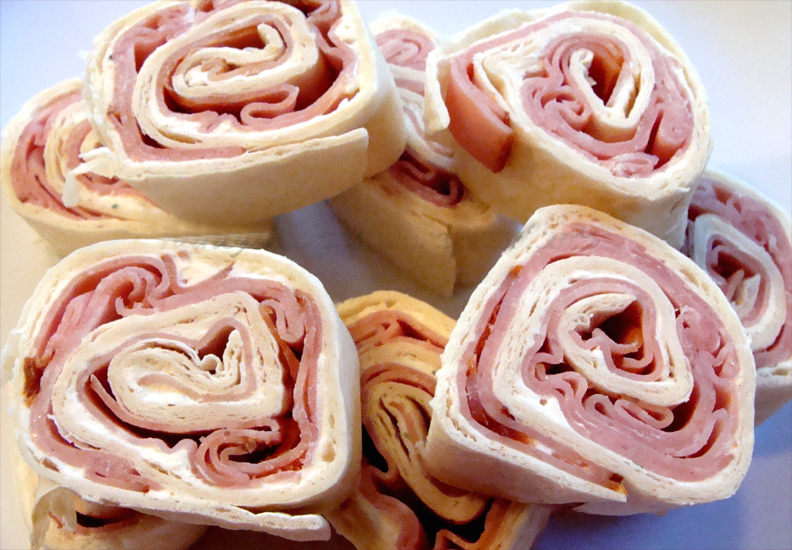 Ham Rolls With Horseradish Ham Rolls With Horseradish picture