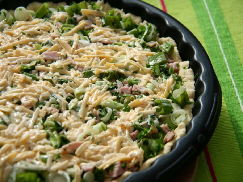 Ham Spinach and Ricotta Ham Spinach and Ricotta picture