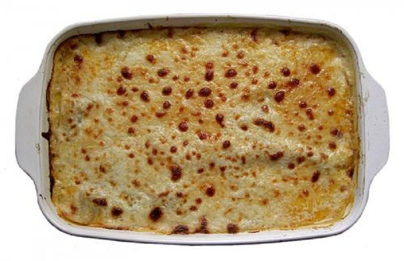Hamburger Macaroni and GreenBean Casserole Hamburger Macaroni and GreenBean Casserole picture