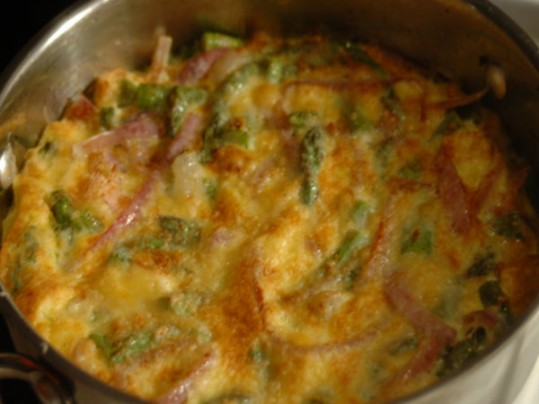 Ham And Spinach Frittata Ham And Spinach Frittata picture