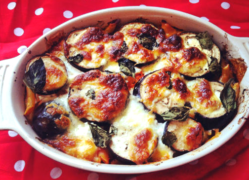 Health and Fiber Rich Aubergine Bake Health and Fiber Rich Aubergine Bake picture