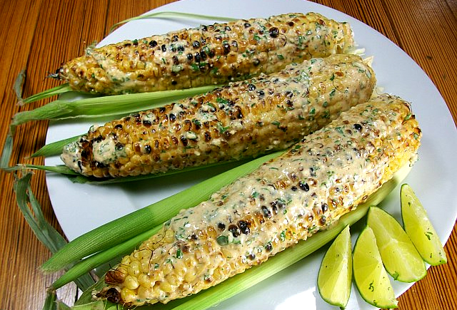 Herb Flavored Corn on the Cob Herb Flavored Corn on the Cob picture