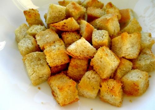 Herbed Garlic And Parmesan Croutons Herbed Garlic And Parmesan Croutons picture